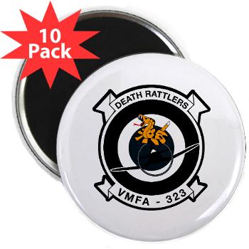 MFAS323 - M01 - 01 - Marine F/A Squadron 323(F/A-18C) - 2.25" Magnet (10 pack) - Click Image to Close