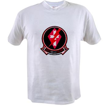 MFAS251 - A01 - 04 - Marine Fighter Attack Squadron 251 (VMFA-251) with Text - Value T-Shirt