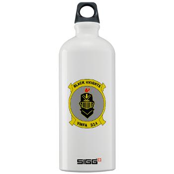 MFAS314 - M01 - 03 - Marine F/A Squadron 314(F/A-18C) Sigg Water Bottle 1.0L - Click Image to Close