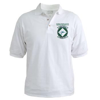 MFATS101 - A01 - 04 - Marine F/A Training Squadron 101 with Text - Golf Shirt