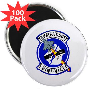 MFATS501 - A01 - 01 - USMC - Marine Fighter Attack Training Squadron 501 (VMFAT-501) - 2.25" Magnet (100 pack) - Click Image to Close