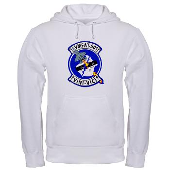 MFATS501 - A01 - 01 - USMC - Marine Fighter Attack Training Squadron 501 (VMFAT-501) - Hooded Sweatshirt - Click Image to Close