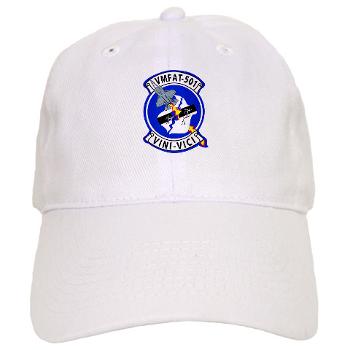 MFATS501 - A01 - 01 - USMC - Marine Fighter Attack Training Squadron 501 (VMFAT-501) with Text - Cap