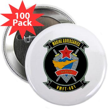MFTS401 - M01 - 01 - Marine Fighter Training Squadron - 401 - 2.25" Button (100 pack)