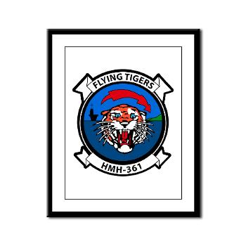 MHHS361 - M01 - 02 - Marine Heavy Helicopter Squadron 361 Framed Panel Print