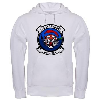 MHHS361 - A01 - 03 - Marine Heavy Helicopter Squadron 361 Hooded Sweatshirt - Click Image to Close