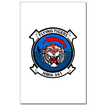 MHHS361 - M01 - 02 - Marine Heavy Helicopter Squadron 361 Mini Poster Print