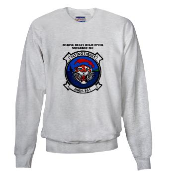 MHHS361 - A01 - 03 - Marine Heavy Helicopter Squadron 361 with Text Sweatshirt