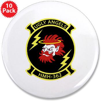 MHHS362 - M01 - 01 - Marine Heavy Helicopter Squadron 362 3.5" Button (10 pack)