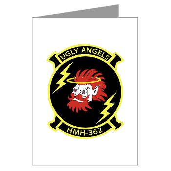 MHHS362 - M01 - 02 - Marine Heavy Helicopter Squadron 362 Greeting Cards (Pk of 10) - Click Image to Close