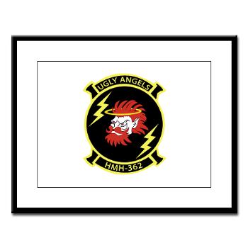 MHHS362 - M01 - 02 - Marine Heavy Helicopter Squadron 362 Large Framed Print