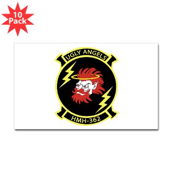 MHHS362 - M01 - 01 - Marine Heavy Helicopter Squadron 362 Sticker (Rectangle 10 pk)