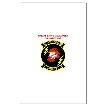 MHHS362 - M01 - 02 - Marine Heavy Helicopter Squadron 362 with Text Large Poster