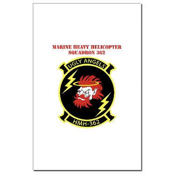MHHS362 - M01 - 02 - Marine Heavy Helicopter Squadron 362 with Text Mini Poster Print