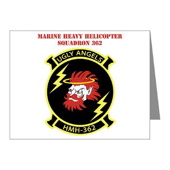 MHHS362 - M01 - 02 - Marine Heavy Helicopter Squadron 362 with Text Note Cards (Pk of 20) - Click Image to Close