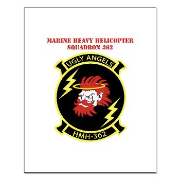 MHHS362 - M01 - 02 - Marine Heavy Helicopter Squadron 362 with Text Small Poster