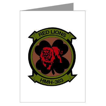 MHHS363 - M01 - 02 - DUI - Marine Heavy Helicopter Squadron 363 - Greeting Cards (Pk of 10) - Click Image to Close