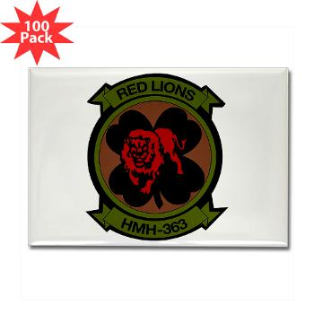MHHS363 - M01 - 01 - DUI - Marine Heavy Helicopter Squadron 363 - Rectangle Magnet (100 pack) - Click Image to Close