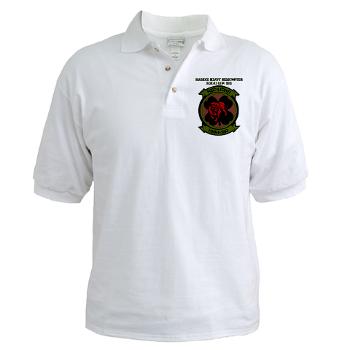 MHHS363 - A01 - 04 - DUI - Marine Heavy Helicopter Squadron 363 with Text - Golf Shirt - Click Image to Close