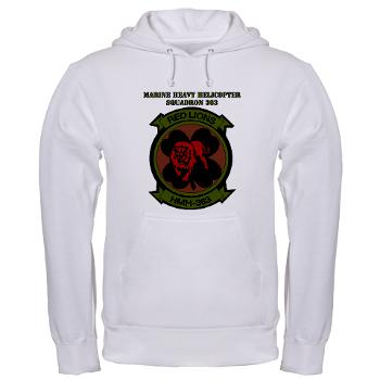 MHHS363 - A01 - 03 - DUI - Marine Heavy Helicopter Squadron 363 with Text - Hooded Sweatshirt