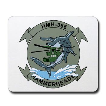 MHHS366 - M01 - 03 - Marine Heavy Helicopter Squadron 366 (HMH-366) Mousepad