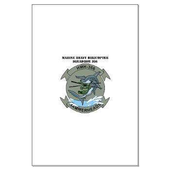 MHHS366 - M01 - 02 - Marine Heavy Helicopter Squadron 366 (HMH-366) with Text Large Poster
