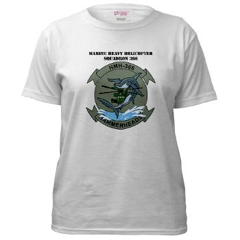 MHHS366 - A01 - 04 - Marine Heavy Helicopter Squadron 366 (HMH-366) with Text Women's T-Shirt