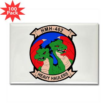 MHHS462 - M01 - 01 - Marine Heavy Helicopter Squadron 462 Rectangle Magnet (100 pack)
