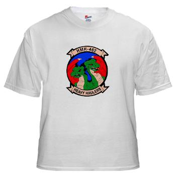 MHHS462 - A01 - 04 - Marine Heavy Helicopter Squadron 462 White T-Shirt