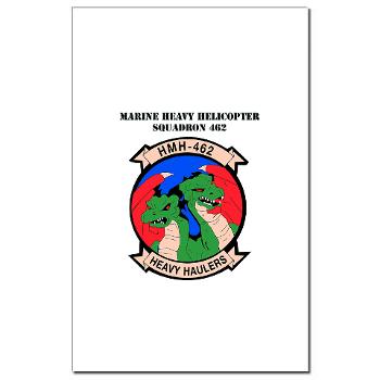 MHHS462 - M01 - 02 - Marine Heavy Helicopter Squadron 462 with Text Mini Poster Print