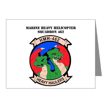 MHHS462 - M01 - 02 - Marine Heavy Helicopter Squadron 462 with Text Note Cards (Pk of 20)