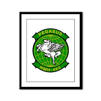 MHHS463 - M01 - 02 - DUI - Marine Heavy Helicopter Squadron 463 - Framed Panel Print - Click Image to Close