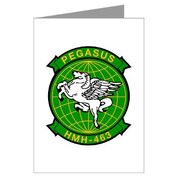 MHHS463 - M01 - 02 - DUI - Marine Heavy Helicopter Squadron 463 - Greeting Cards (Pk of 10) - Click Image to Close