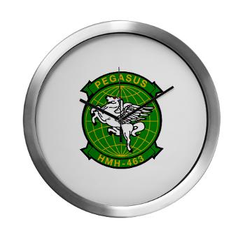 MHHS463 - M01 - 03 - DUI - Marine Heavy Helicopter Squadron 463 - Modern Wall Clock