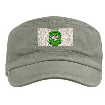 MHHS463 - A01 - 01 - DUI - Marine Heavy Helicopter Squadron 463 with Text - Military Cap