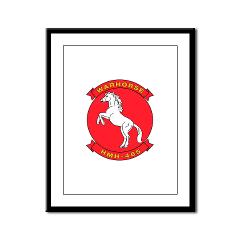 MHHS465 - M01 - 02 - Marine Heavy Helicopter Squadron 465 Framed Panel Print - Click Image to Close