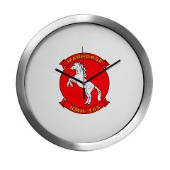MHHS465 - M01 - 03 - Marine Heavy Helicopter Squadron 465 Modern Wall Clock - Click Image to Close