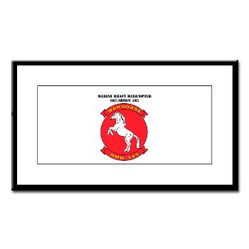 MHHS465 - M01 - 02 - Marine Heavy Helicopter Squadron 465 with Text Small Framed Print