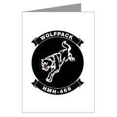 MHHS466 - M01 - 02 - Marine Heavy Helicopter Squadron 466 Greeting Cards (Pk of 10)