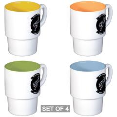 MHHS466 - M01 - 03 - Marine Heavy Helicopter Squadron 466 Stackable Mug Set (4 mugs) - Click Image to Close