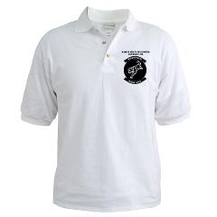 MHHS466 - A01 - 04 - Marine Heavy Helicopter Squadron 466 with Text Golf Shirt