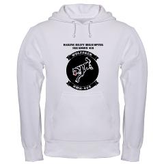 MHHS466 - A01 - 03 - Marine Heavy Helicopter Squadron 466 with Text Hooded Sweatshirt