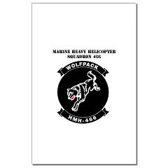 MHHS466 - M01 - 02 - Marine Heavy Helicopter Squadron 466 with Text Mini Poster Print