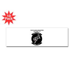 MHHS466 - M01 - 01 - Marine Heavy Helicopter Squadron 466 with Text Sticker (Bumper 10 pk)
