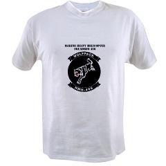 MHHS466 - A01 - 04 - Marine Heavy Helicopter Squadron 466 with Text Value T-Shirt