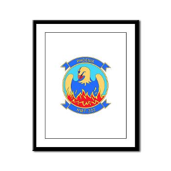 MHHTS302 - M01 - 02 - Marine Heavy Helicopter Training Squadron 302 (HMHT-302) Framed Panel Print - Click Image to Close