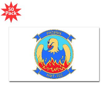 MHHTS302 - M01 - 01 - Marine Heavy Helicopter Training Squadron 302 (HMHT-302) Sticker (Rectangle 50 pk) - Click Image to Close