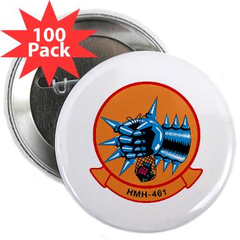 MHS461 - M01 - 01 - Marine Heavy Helicopter Squadron 461 (HMH-461) - 2.25" Button (100 pack) - Click Image to Close