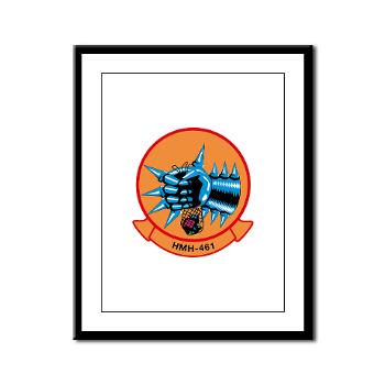 MHS461 - M01 - 02 - Marine Heavy Helicopter Squadron 461 (HMH-461) - Framed Panel Print
