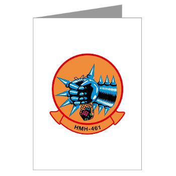 MHS461 - M01 - 02 - Marine Heavy Helicopter Squadron 461 (HMH-461) - Greeting Cards (Pk of 20) - Click Image to Close